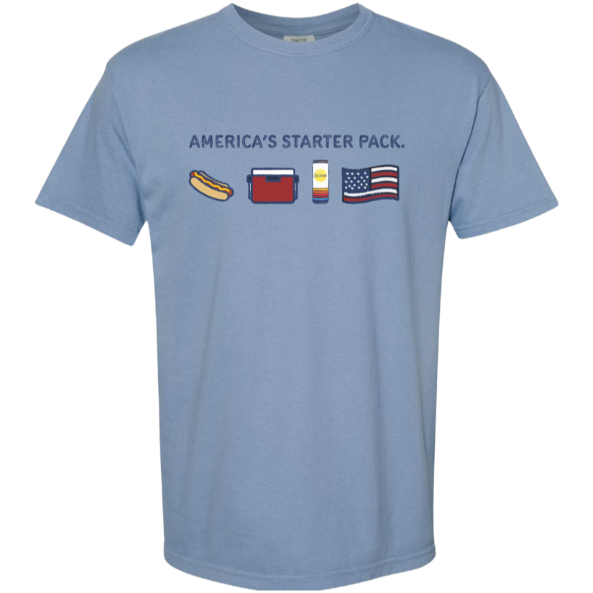 Alternative view of Blue Surfside America's Starter Pack T-Shirt