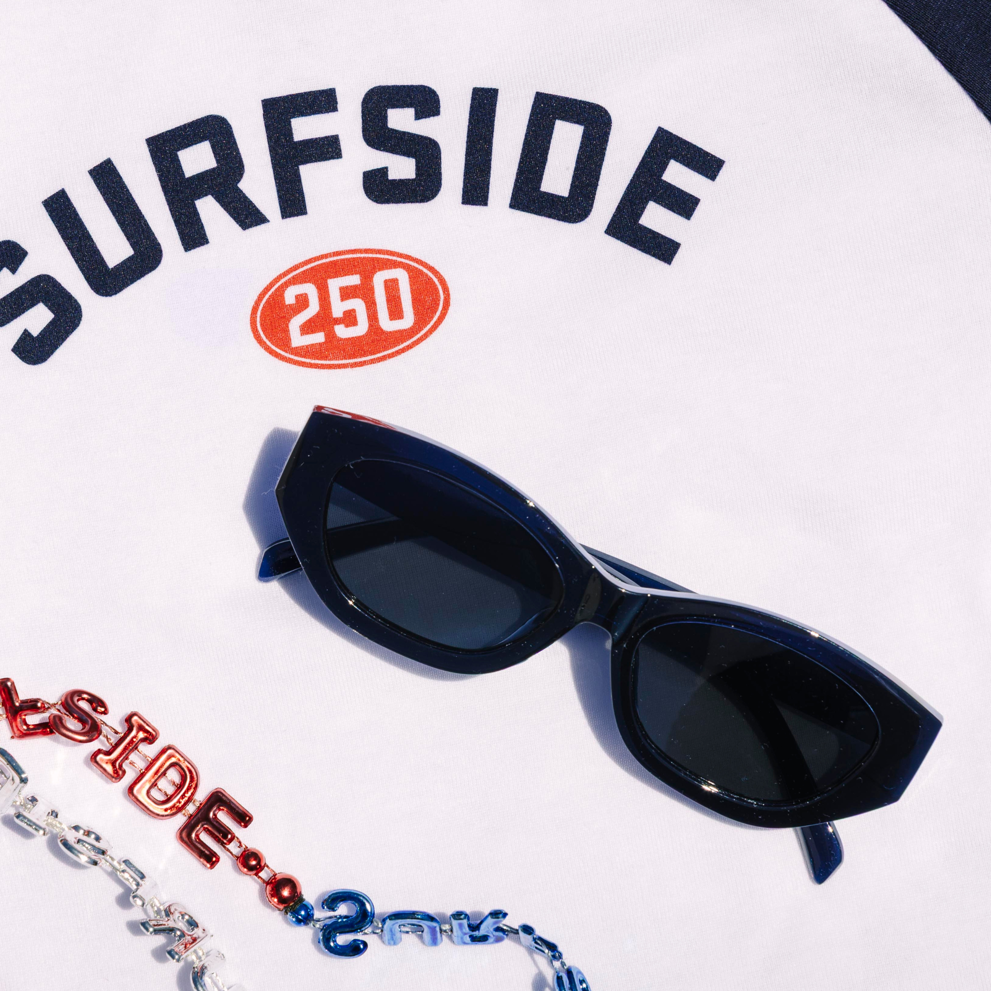 Surfside Blue Cat Eye Sunglasses
