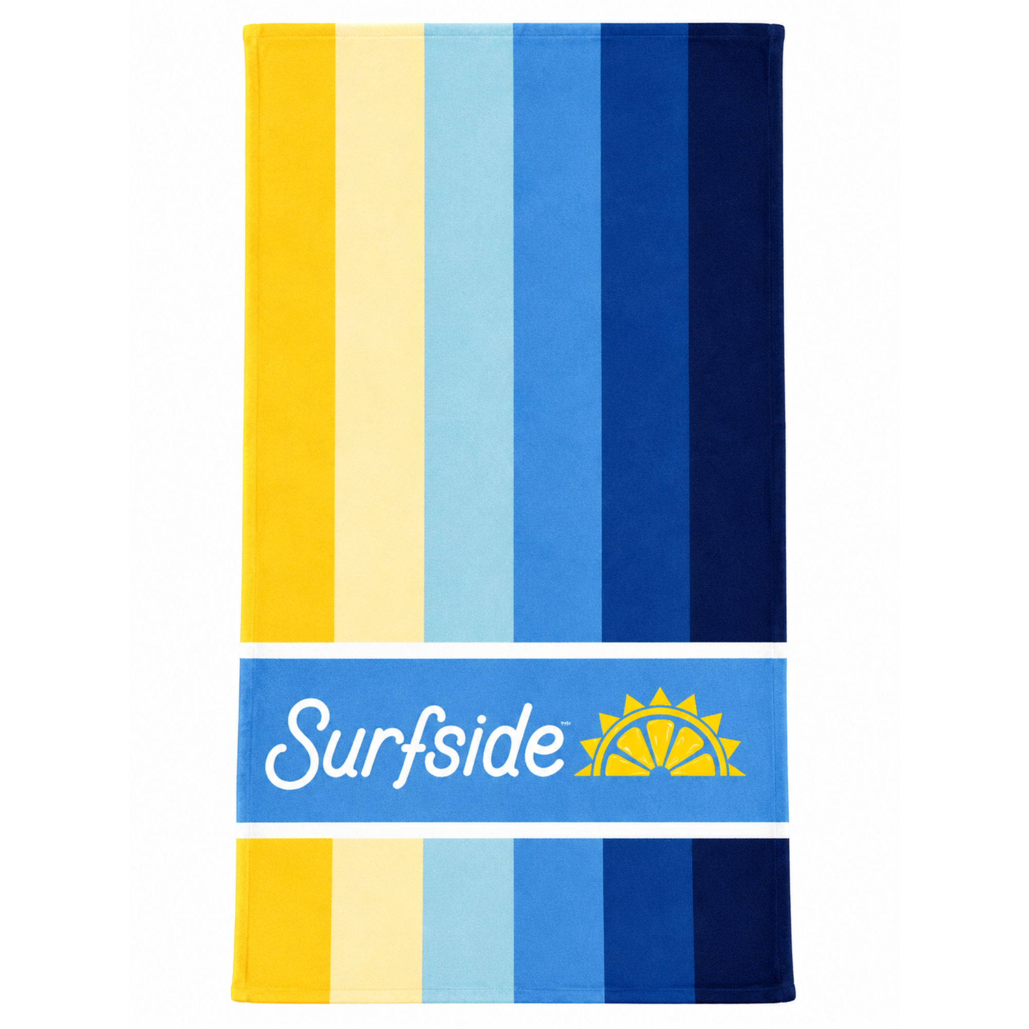 Alternative view of Surfside Lemonade Beach Towel
