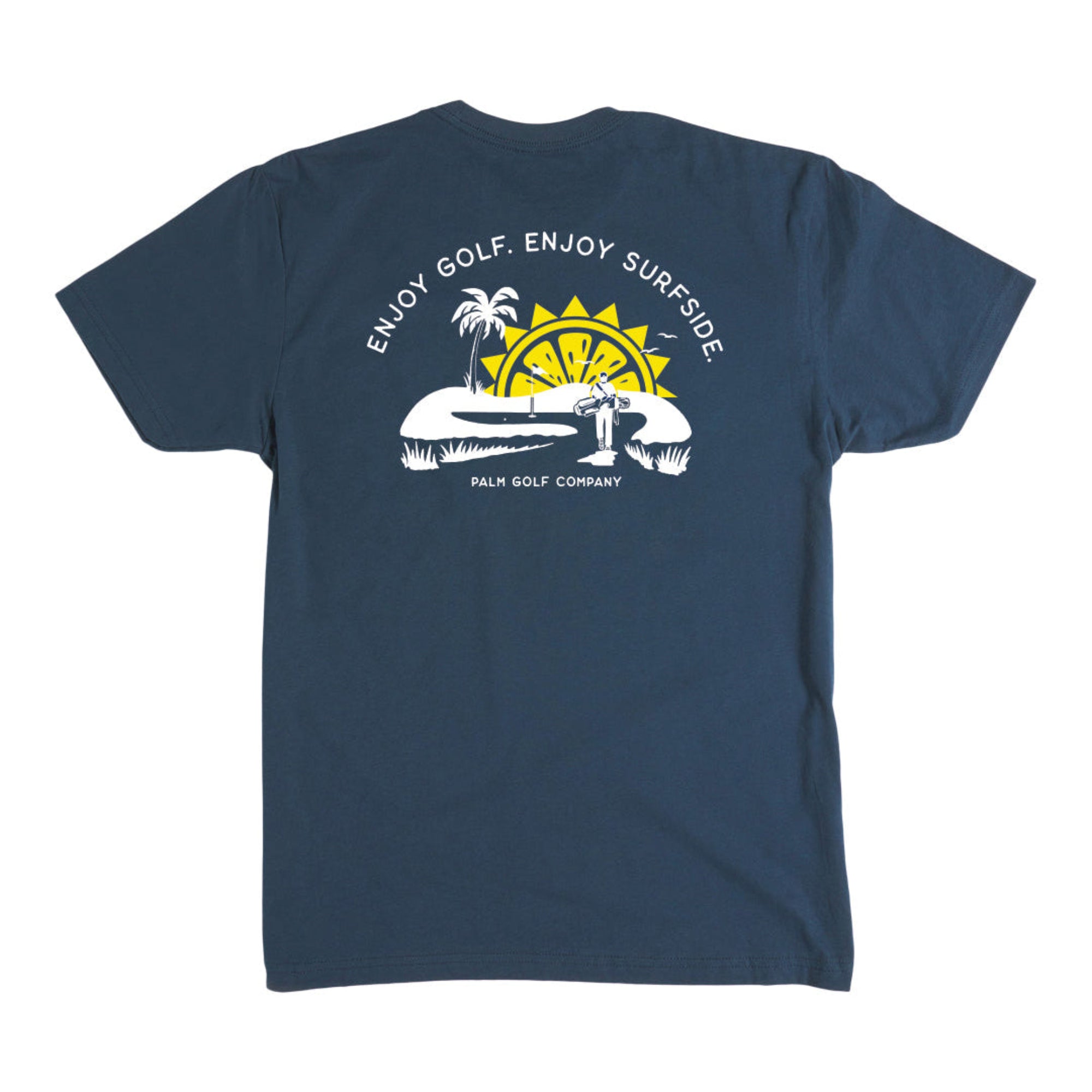 Alternative view of Surfside X Palm Golf Co. T-Shirt