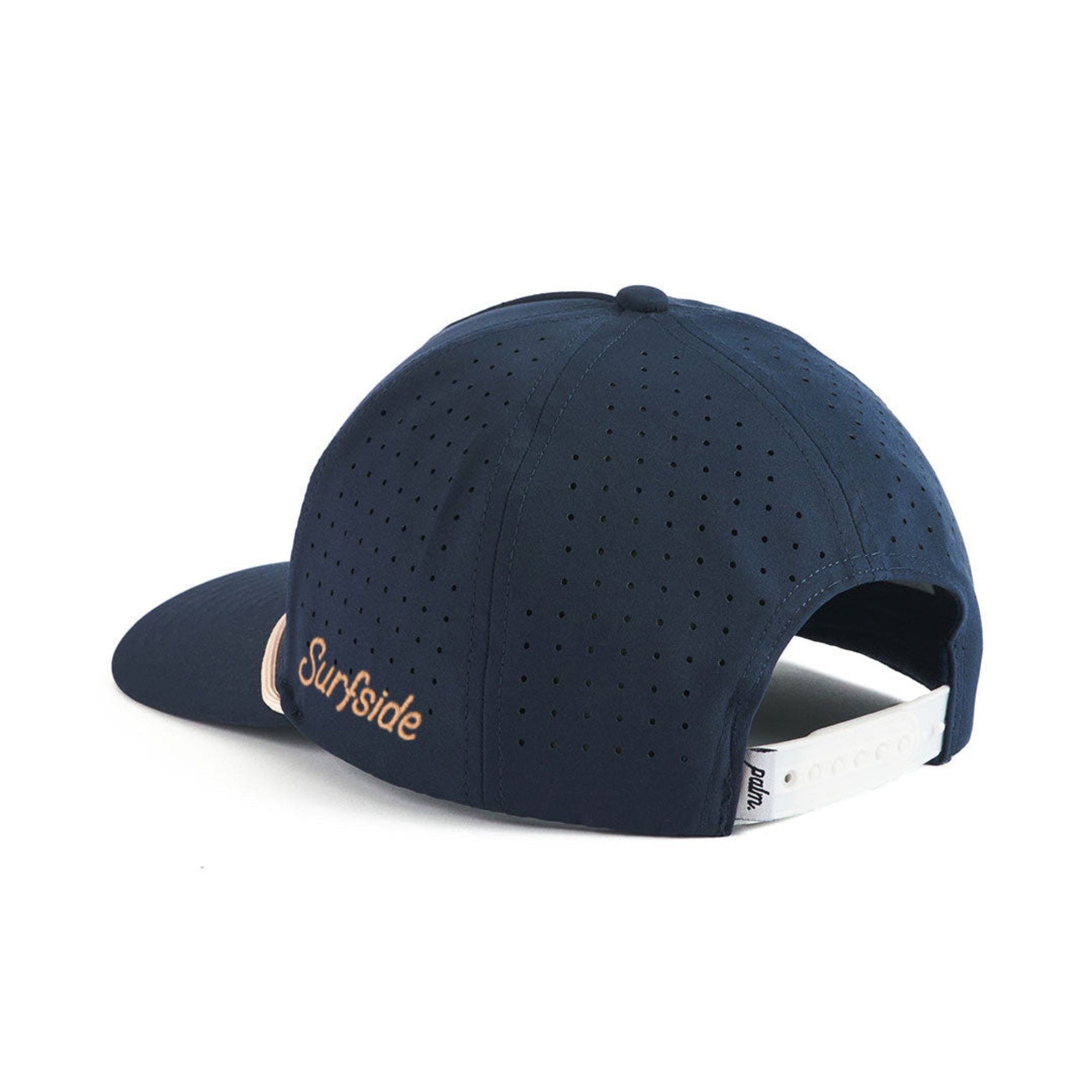 Surfside X Palm Golf Co. Coast to Coast Snapback - Mango Half & Half Colorway - Image 3