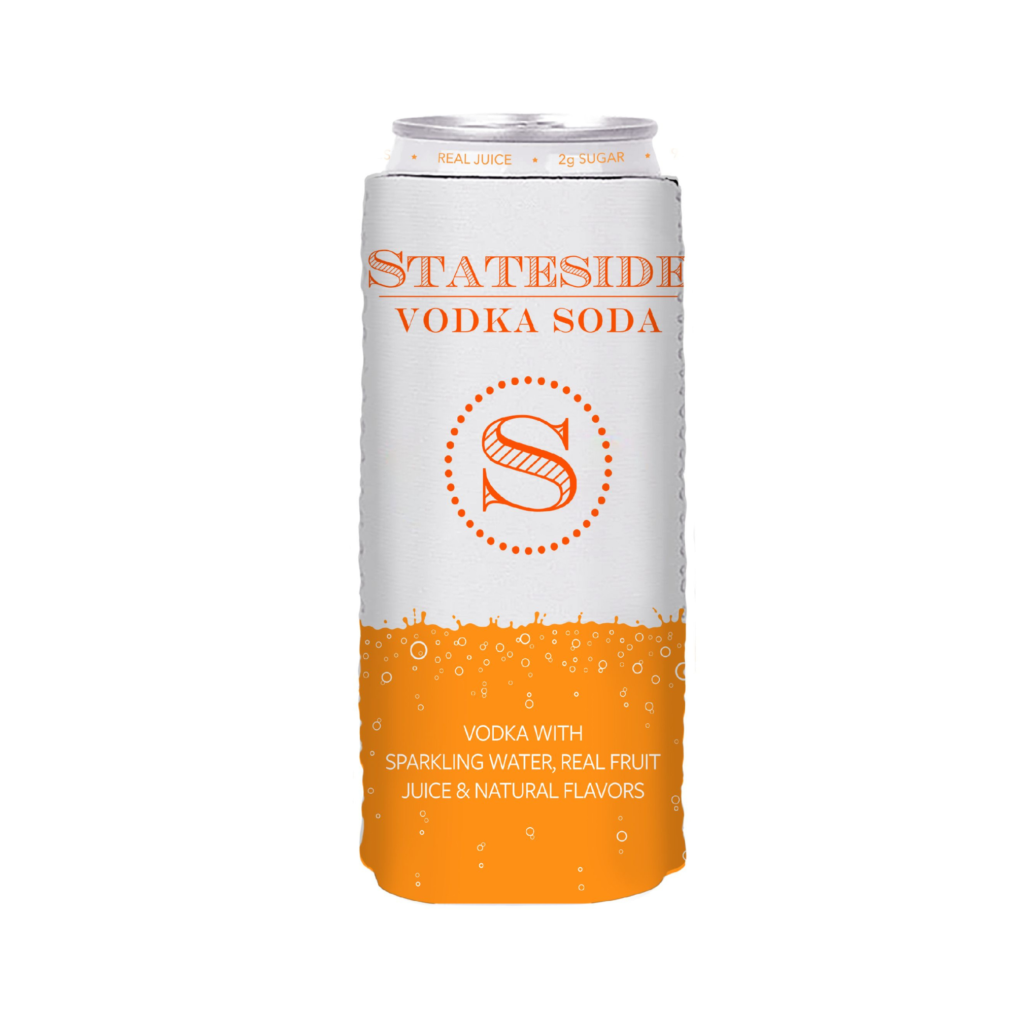 Stateside Orange Soda Can Sleeve