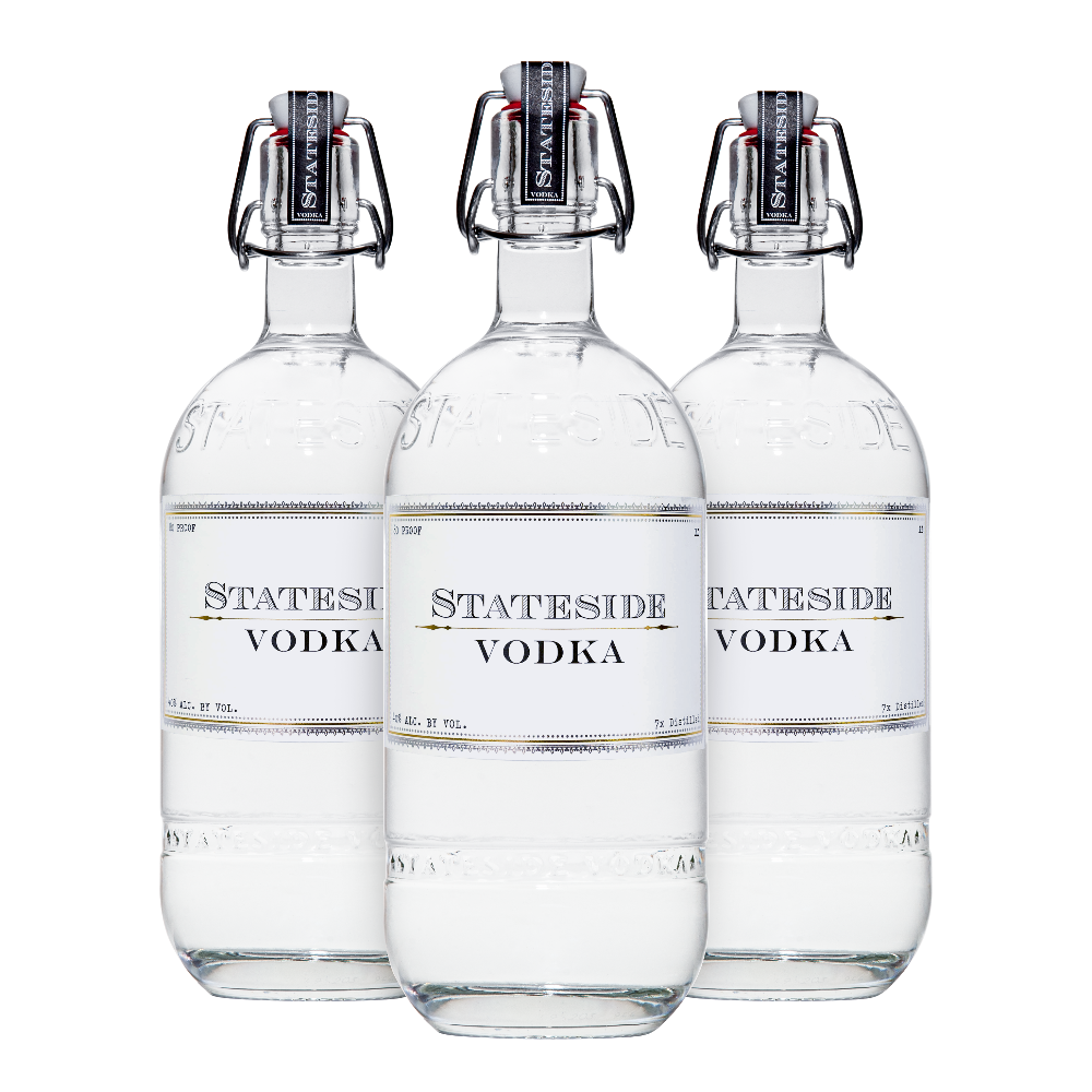 Stateside Vodka - 1 Liter 3 Pack