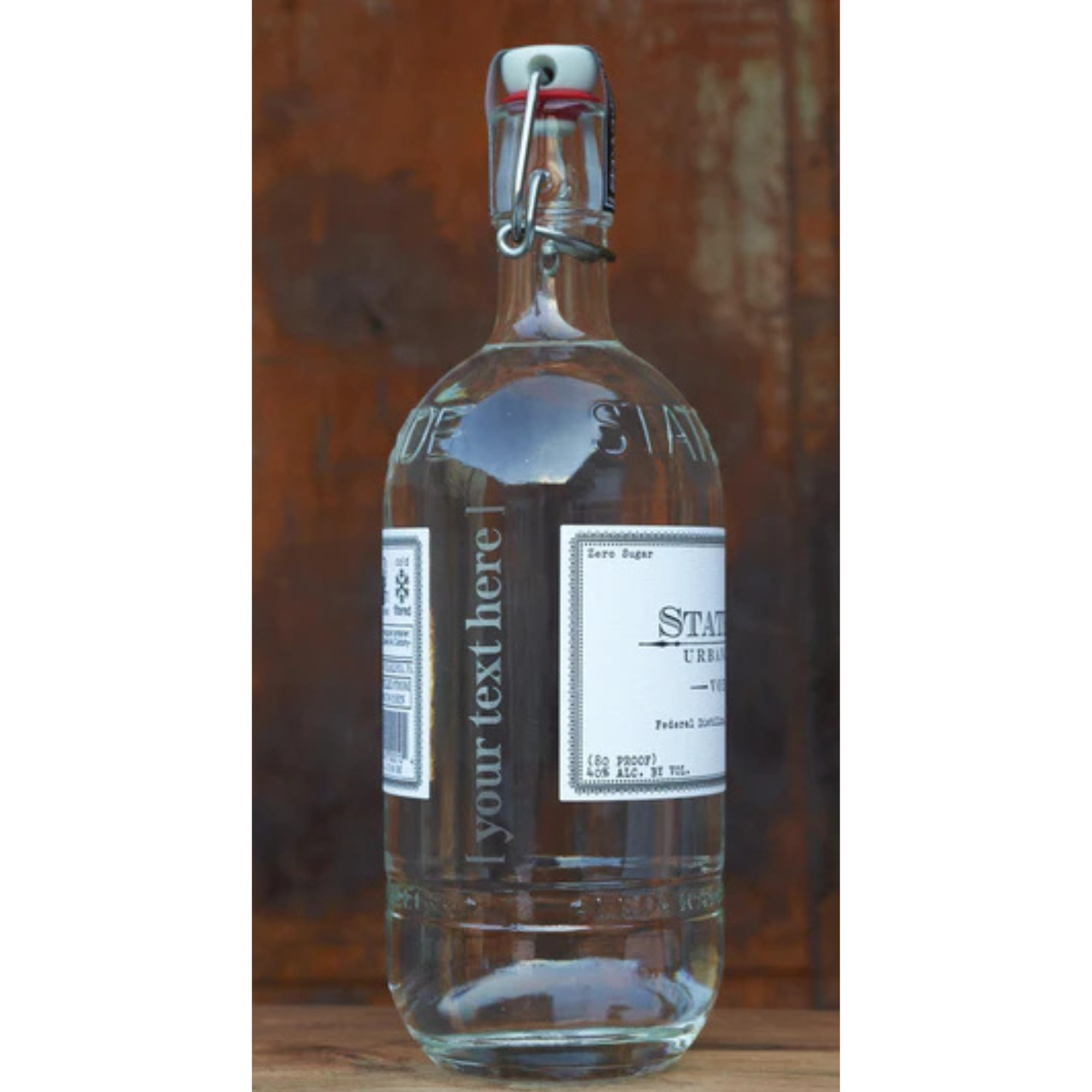 Alternative view of Custom Engraved Stateside Vodka - 1 Liter