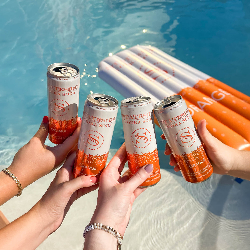 Alternative view of Stateside Orange Vodka Soda Pool Float