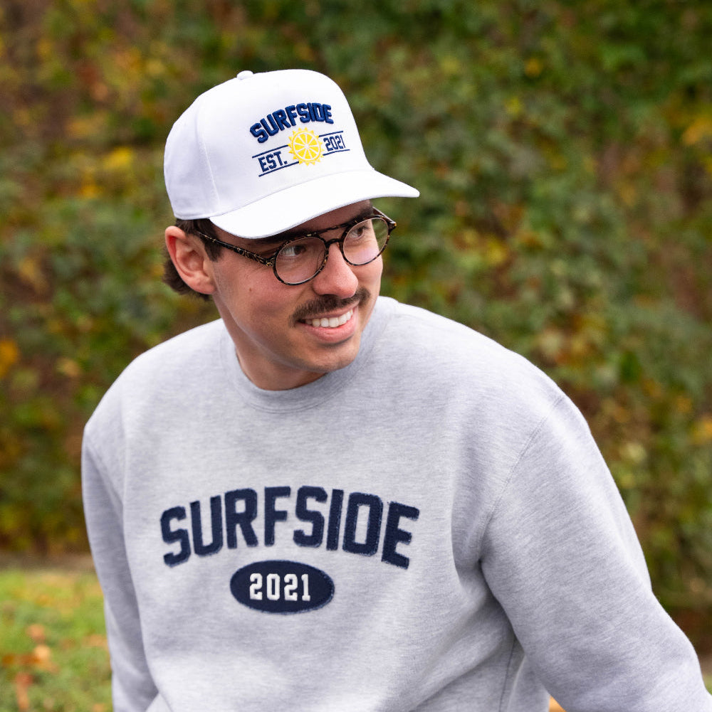 Alternative view of Surfside Est. 2021 Snapback Hat