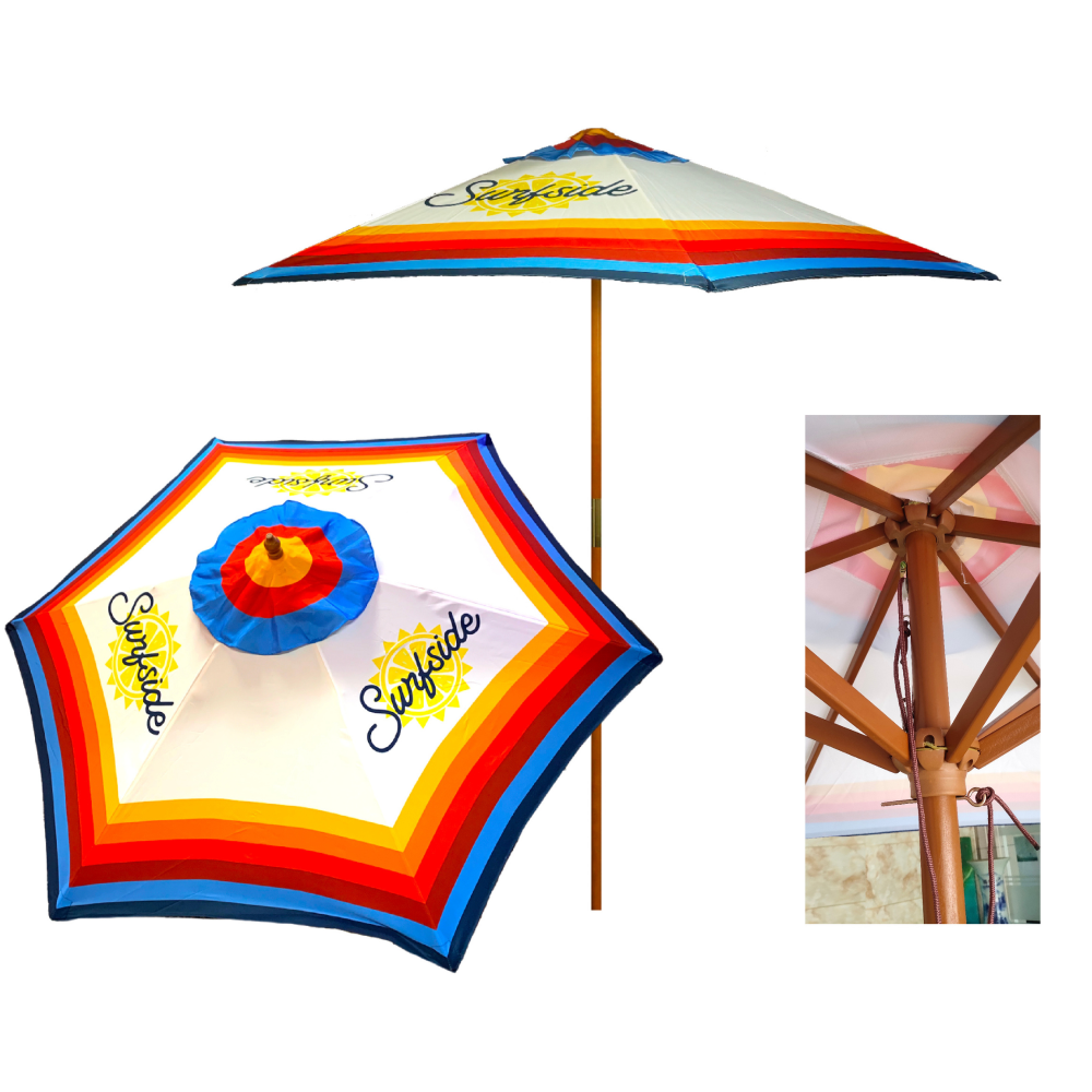 Alternative view of Surfside Patio Umbrella