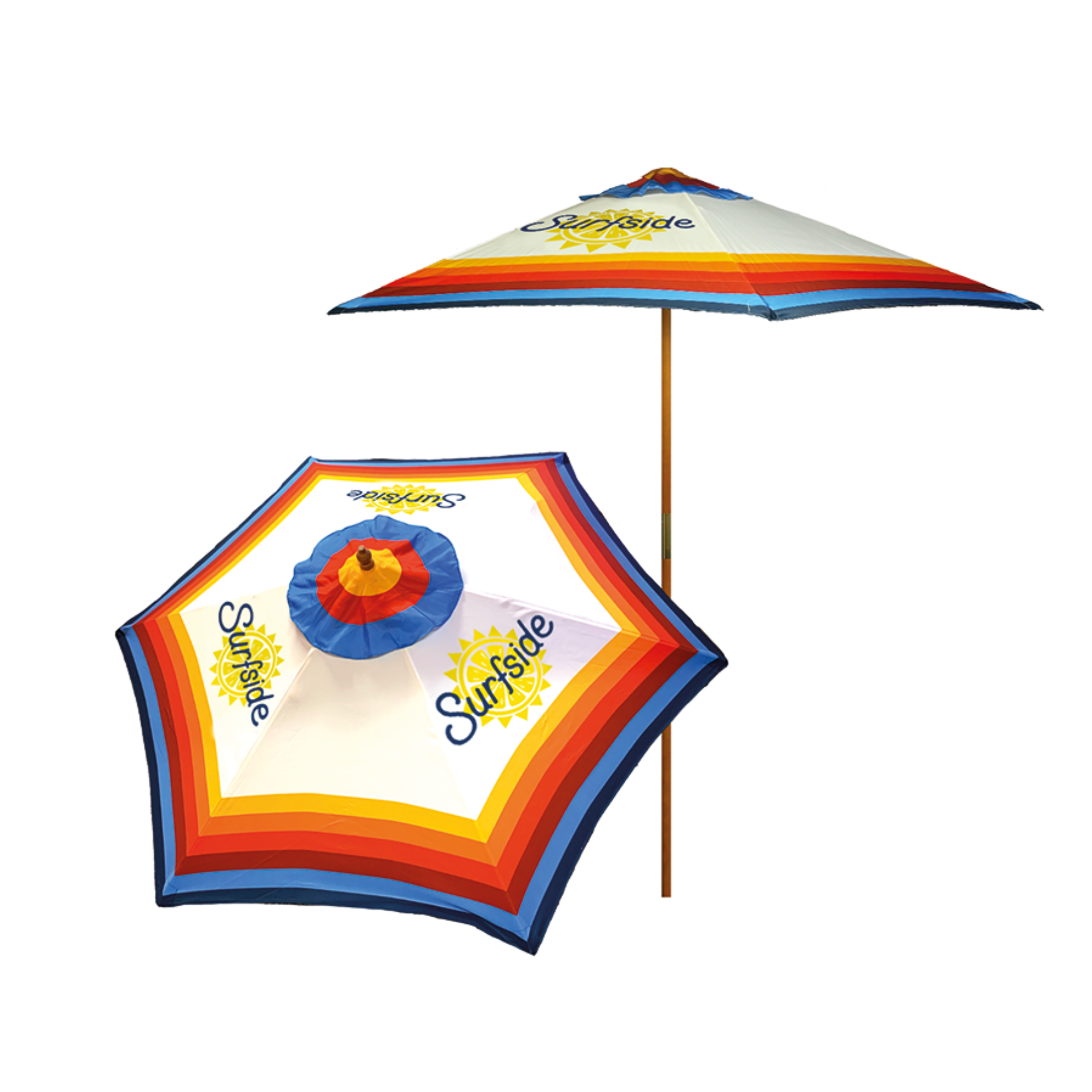 Alternative view of Surfside Beach Umbrella