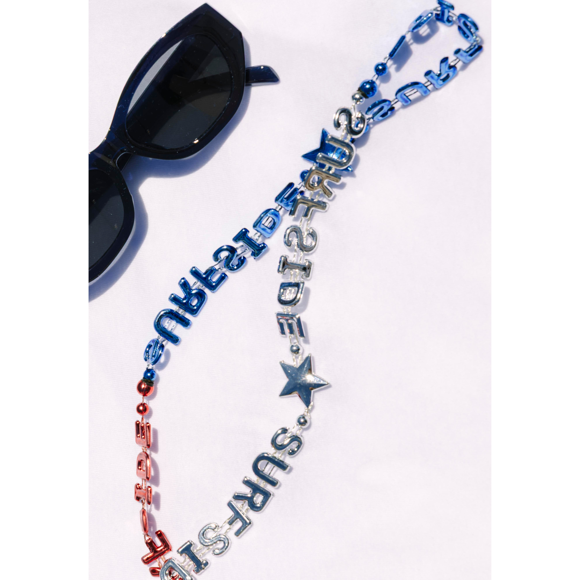 Surfside Red, White + Blue Necklace