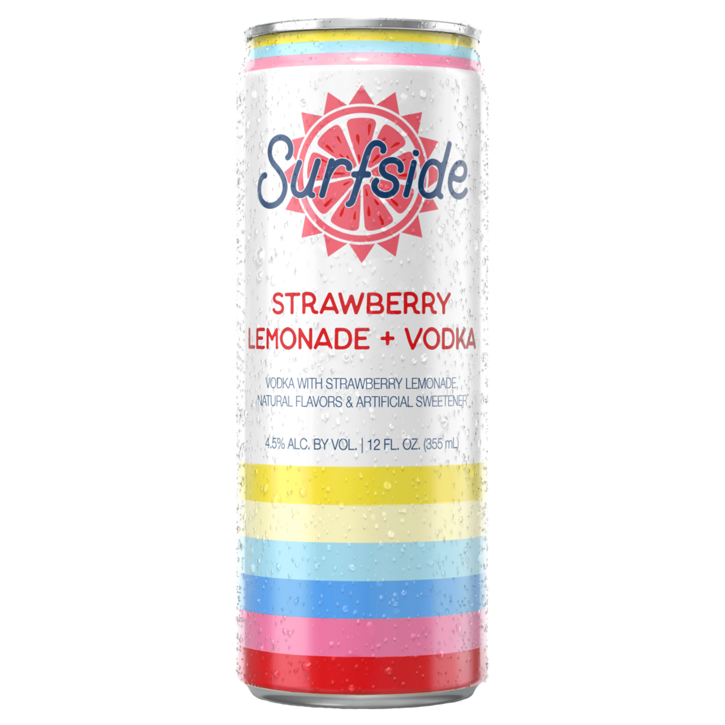 Surfside Strawberry Lemonade + Vodka