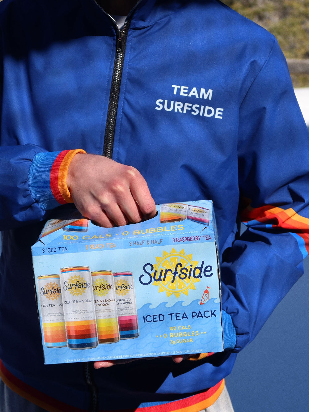 Alternative view of Team Surfside Retro Windbreaker
