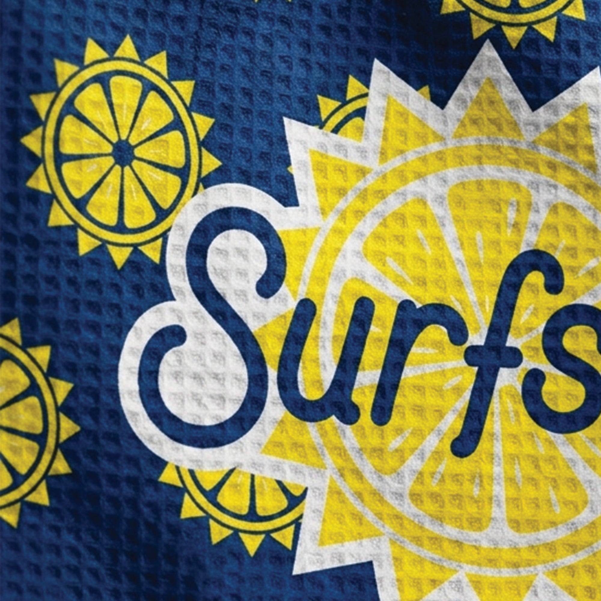 Surfside X Palm Golf Co. Waffled Golf Towel - Image 3